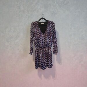 Multicolor Long Sleeve Tunic/ Dress